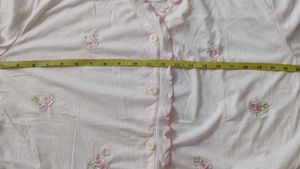 Brand New Unused Night Suit In Baby Pink Colour