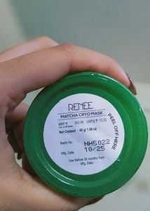 New Renee Matcha Cryo Mask