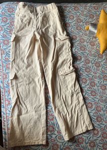 🍑 Peachy Creme Zara Cargos 🍑