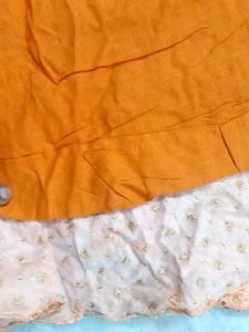 long frock for 8 to 12 years. inside good margin