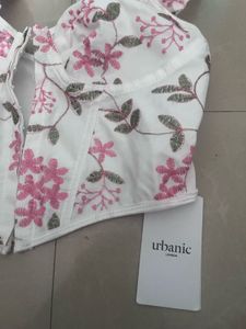 Floral Corset Top