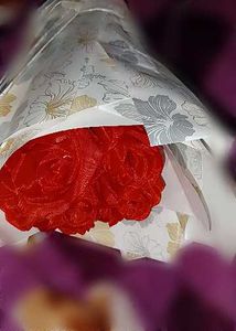 Red Rose Decorative Soap