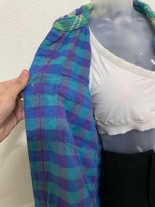 H&amp;M Plaid Oversized Shirt For Women