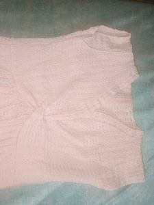 Casual Twist Front Mini Dress