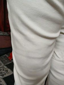 🤍White Straight Leg Pants👖