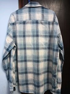 Blue Plaid Shirt