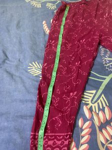 pure Cotton Kurta Set With Dupatta