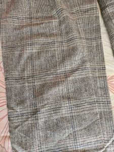 Imported Vintage Checked Trouser