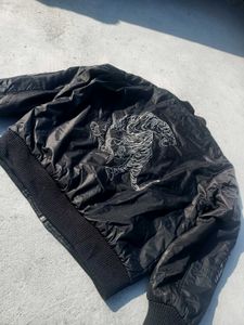 A Black Japanese 🍙 Streetwear Jacket