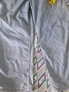 Sassafras Embroidered Jeans