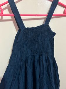Black Dress with Lace Shrug
