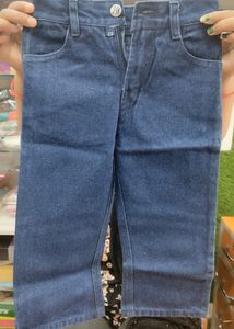 Boys Denim Blue Straight Fit Jeans