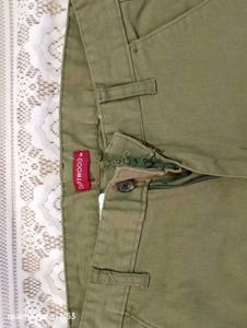 Old mny style Driftwood cotton khaki  Green Pants