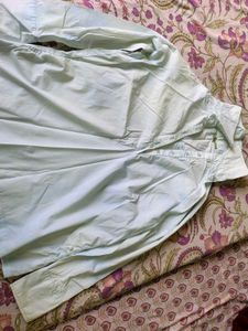 Stylish Blue Long Sleeve Shirt