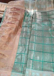 Aqua Green Saree