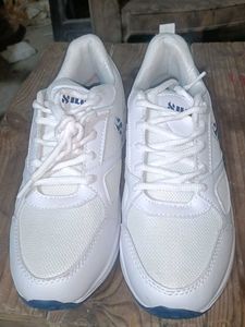 White Sneakers - Comfortable Style