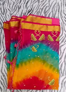 Beautiful Multi Colour Saree