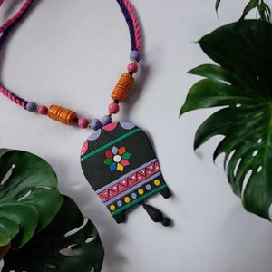 Unique Handmade Terracotta Jewelry set