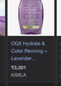 OGX Lavender Luminescent Shampoo