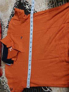 Orange Polo Shirt - Casual Style
