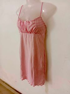 Y2K BABY PINK BODYCON DRESS