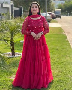 New Standard Moti Stone work Gown Dress important