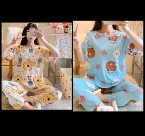 Cute Cartoon Pajama Set