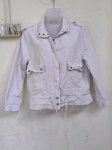 White Casual Jacket