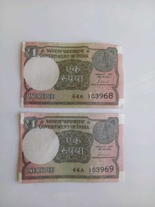 One Rupee Note