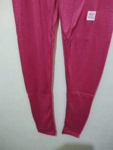 Hot Rani Pink Viscose Lycra Leggings