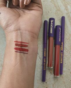 Ucanbe Liquid Lipstick+ Lipliner Combo 😍