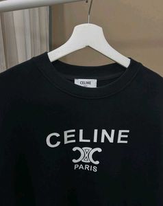 CELINE Paris Black Sweatshirt