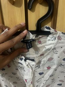 Patterned Shirt- S