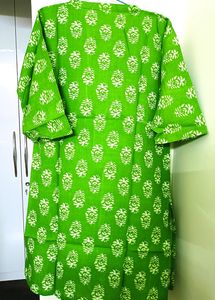 Cotton Stitched Jaipuri Print Tunic
