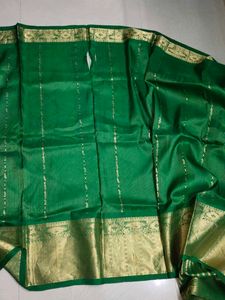 Pure Kanchipuram Silk Saree 💚