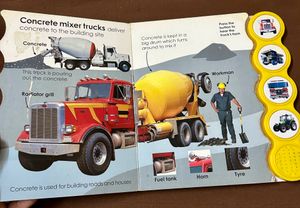 Noisy Trucks(Sound Not Working)Book