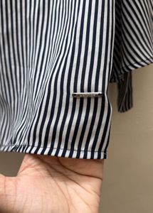 Striped Bell Sleeve Top