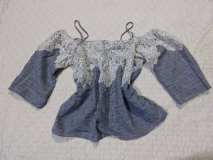 Lace Trim Top