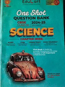 EduCart One Shot Question Bank: CBSE Class 10 Scie