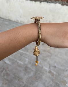 Golden Stone Bracelet