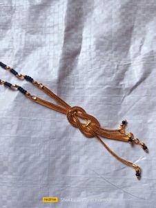 1 Gram Gold  Short Mangalsutra