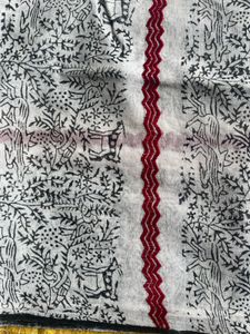 Pure Cotton Block Print Saree