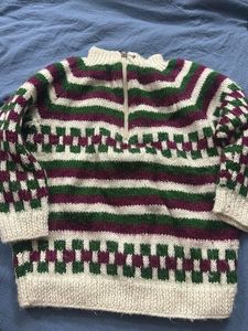 beautiful handmade sweater