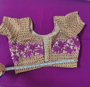 Purple Coloured Saree