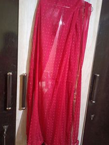 Red Ethnic Kurta Set