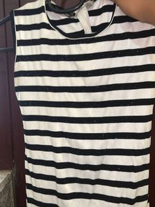 Striped Sleeveless Dress