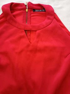 Cute Red Halter Dress❤️