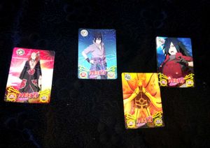 4 Piece Combo Pack Naruto Card