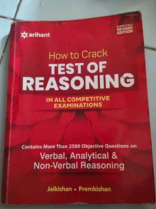 Test of Reasoning - Arihant