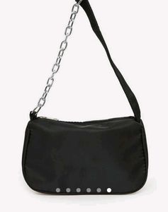 Minimalist Black Shoulder Bag
